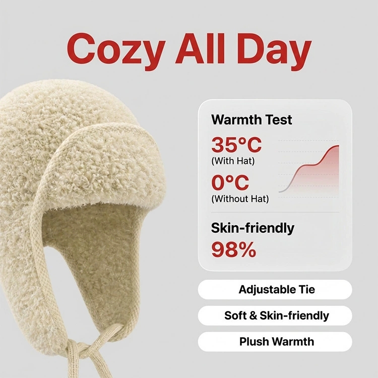Winter Windproof Warm Riding S - Trapper Hat Ear Flap recension och pris