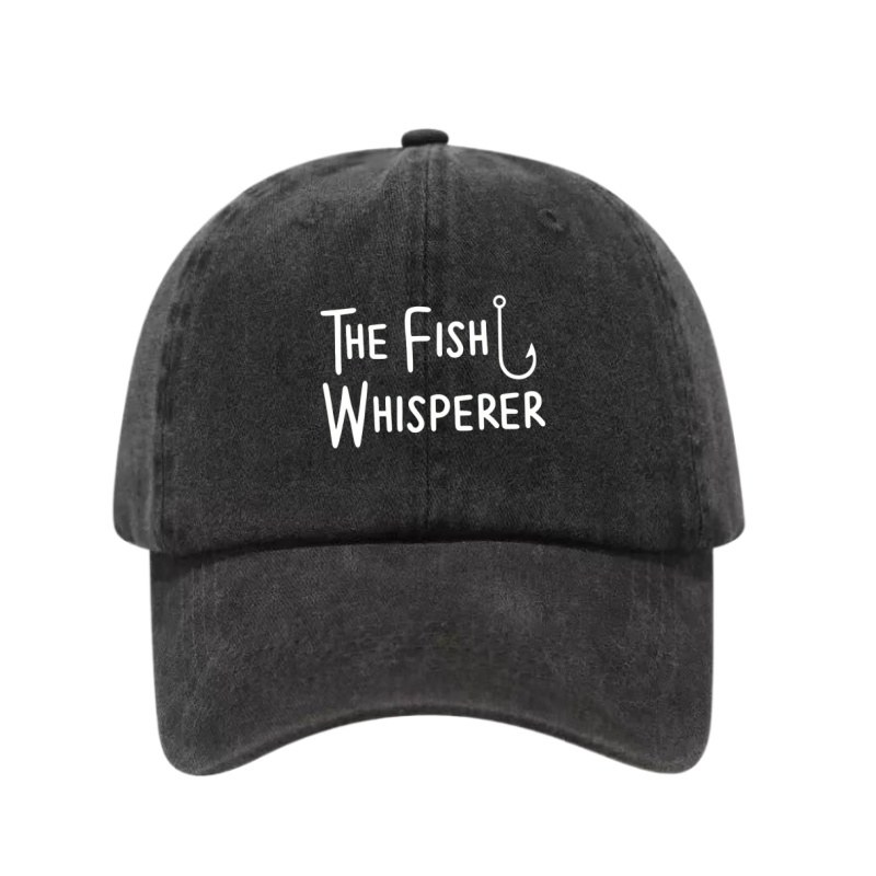 THE FISH WHISPERER Printed Was - Golf Cap Dad recension och pris