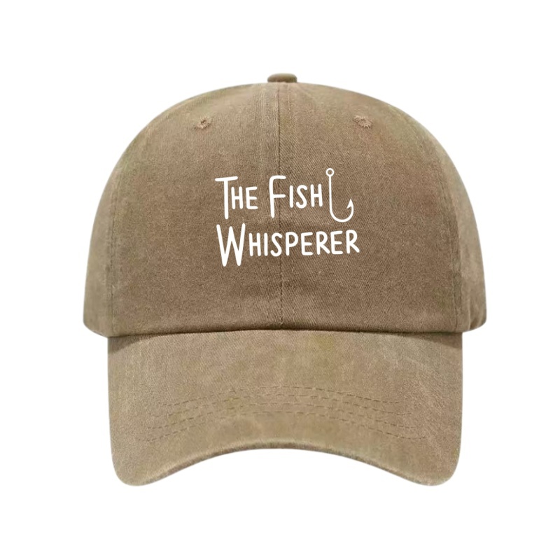 THE FISH WHISPERER Printed Was - Golf Cap Dad recension och pris