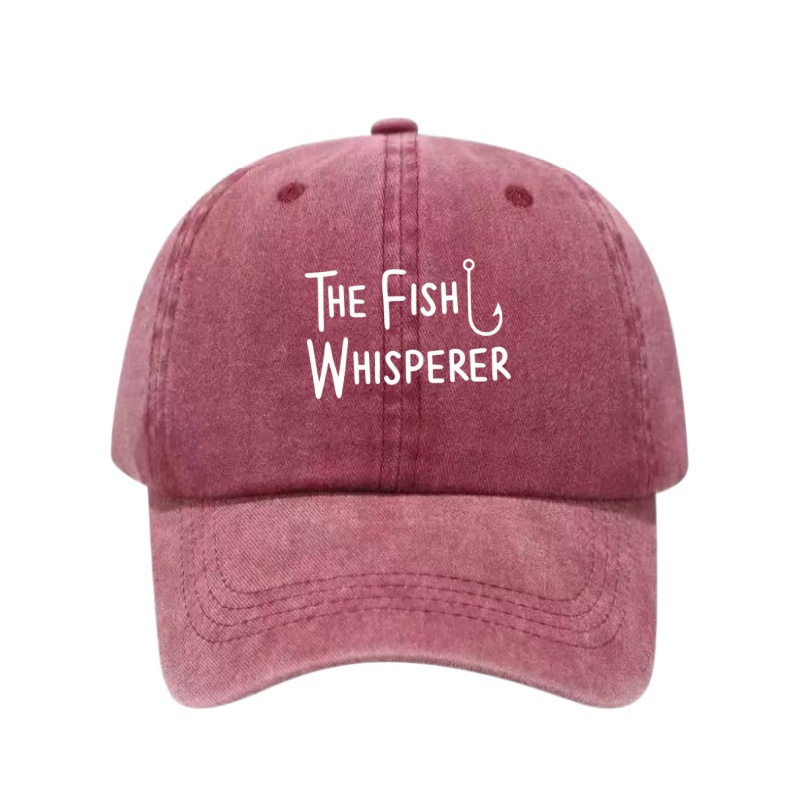 THE FISH WHISPERER Printed Was - Golf Cap Dad recension och pris