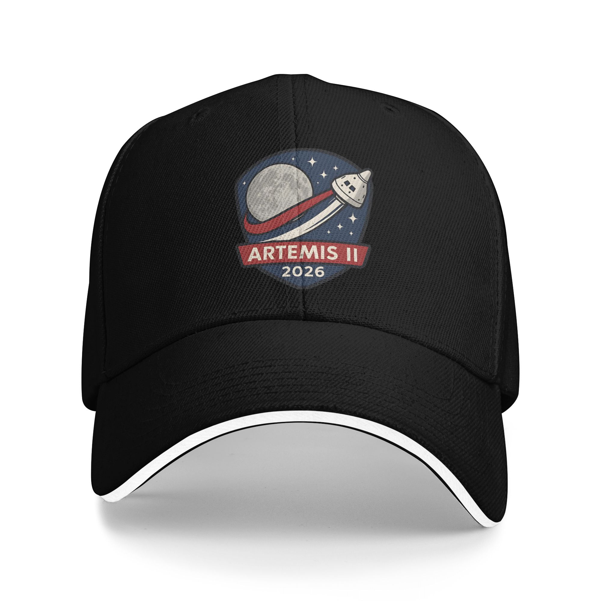 Unisex Artemis II Mission To T - Golf Cap Dad recension och pris