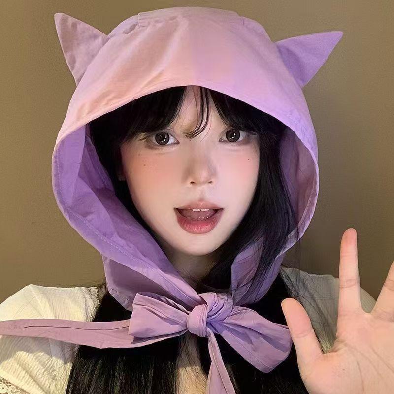 Cute Cat Ear Sun Visor Thin Ea - Visor Sun Hat recension och pris