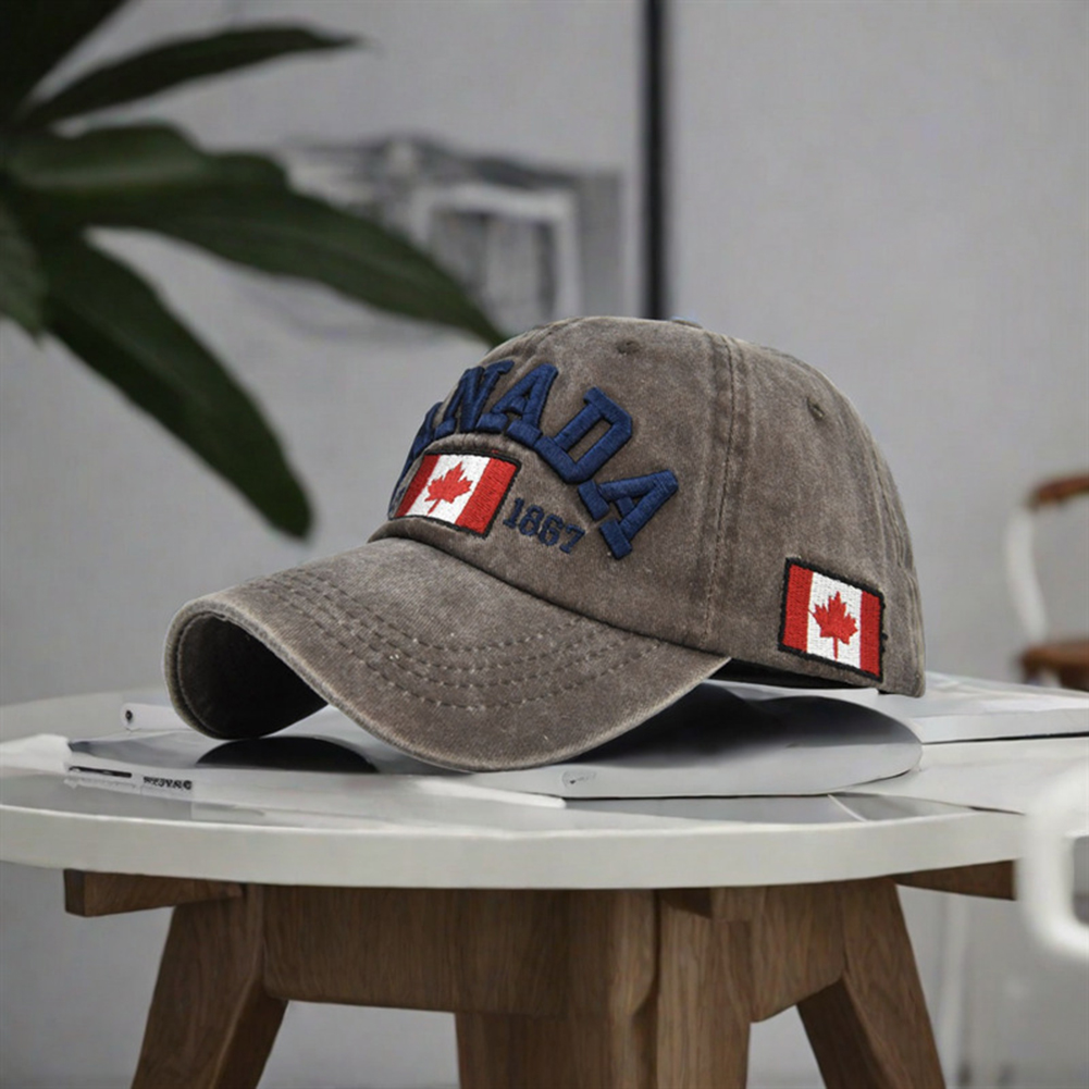 Canada Baseball Cap Maple Leaf - Dad Hat Cotton recension och pris