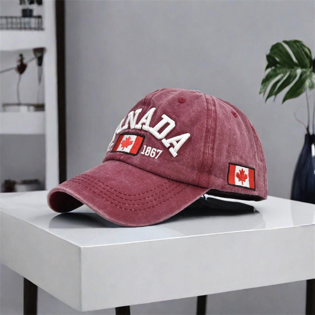 Canada Baseball Cap Maple Leaf - Dad Hat Cotton recension och pris