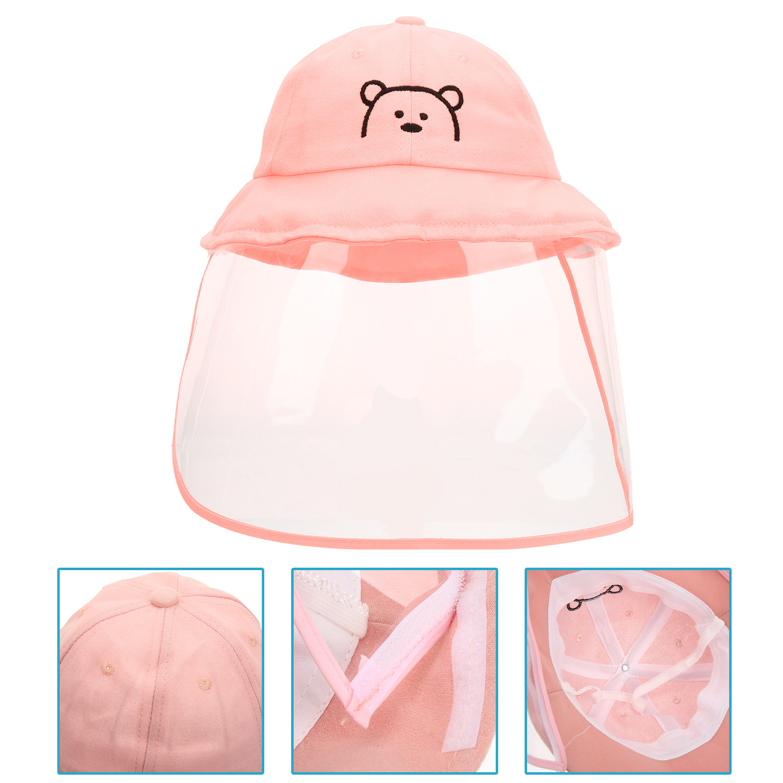 Pink Kids Bucket Hat for Girls - Bucket Hat Cotton recension och pris